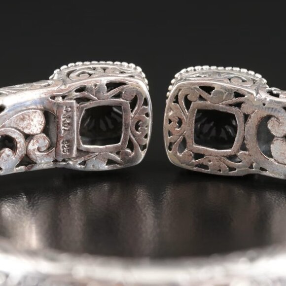 Gorgeous Sarda Sterling Scrollwork Bracelet - Picture 3 of 4